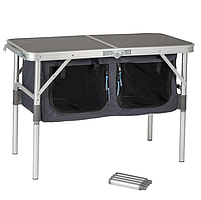 Туристичний Стіл Розкладний Bo-Camp Otter 80x40 cm Anthracite (1693680) Кемпінговий Складаний Столик для риболовлі, фото 3