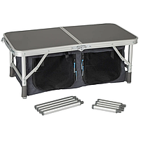 Туристичний Стіл Розкладний Bo-Camp Otter 80x40 cm Anthracite (1693680) Кемпінговий Складаний Столик для риболовлі, фото 4