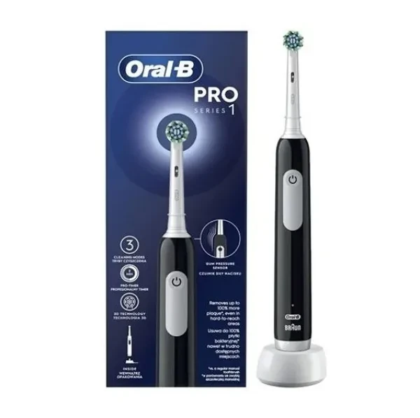 Електрична зубна щітка Oral-B PRO1 D305.513.3 Black