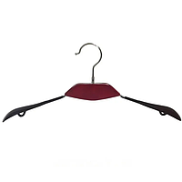 Вішалка-плечики з дерев'яною вставкою з червоного дерева