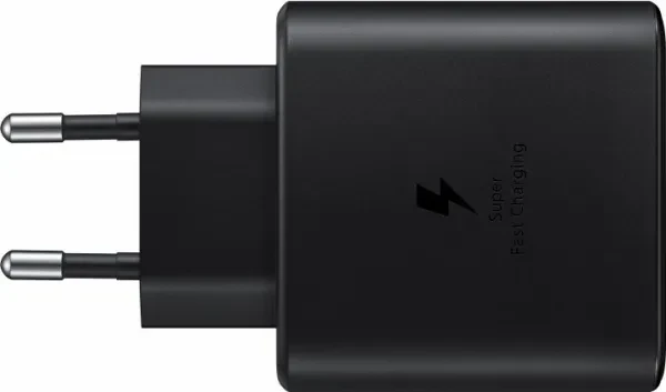 Адаптер живлення для телефона Samsung Fast Charging Type-C 45W Black (EP-TA845XBEGCN), фото 1