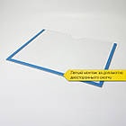 Кишеня для стендів А4 горизонтальна, інформаційна кишеня настінна 297х210мм, ПЕТ, фото 5