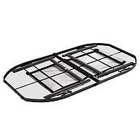 Туристичний Стіл Розкладний Bo-Camp Woodbine Oval 150x80 cm Black/Wood look (1404230) Кемпінговий Складаний Столик для риболовлі, фото 5