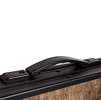 Туристичний Стіл Розкладний Bo-Camp Woodbine Oval 150x80 cm Black/Wood look (1404230) Кемпінговий Складаний Столик для риболовлі, фото 9