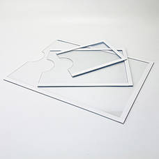 Кишені плоскі зі скотчем та магнітом