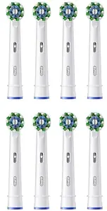 Насадка для електричної зубної щітки Braun Cross Action EB50RX White 8 шт