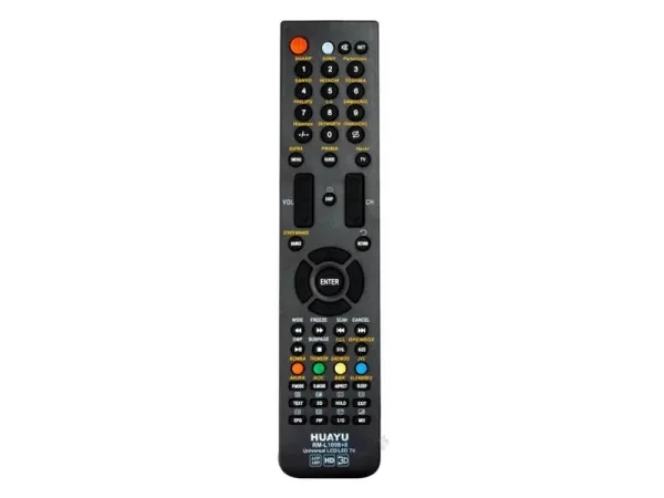 Пульт для телевізора HUAYU RM-L1098 + 8 Black Gray