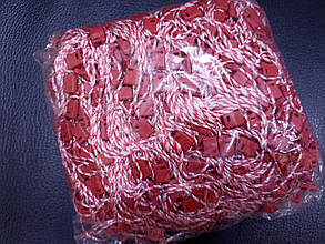 Мікропломба червоно-біла (уп 1000шт)