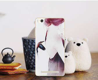 Чохол бампер силіконовий на Xiaomi Redmi 3 з малюнком Міньйони