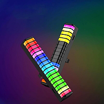 Автомобільна ароматична лампа з мікрофоном RGB F1, Аромалампа для авто, Аромалампа для авто, фото 6