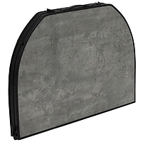 Туристичний Стіл Розкладний Bo-Camp Northgate Oval 120x80 cm Black/Grey (1404187) Кемпінговий Складаний Столик для риболовлі, фото 8