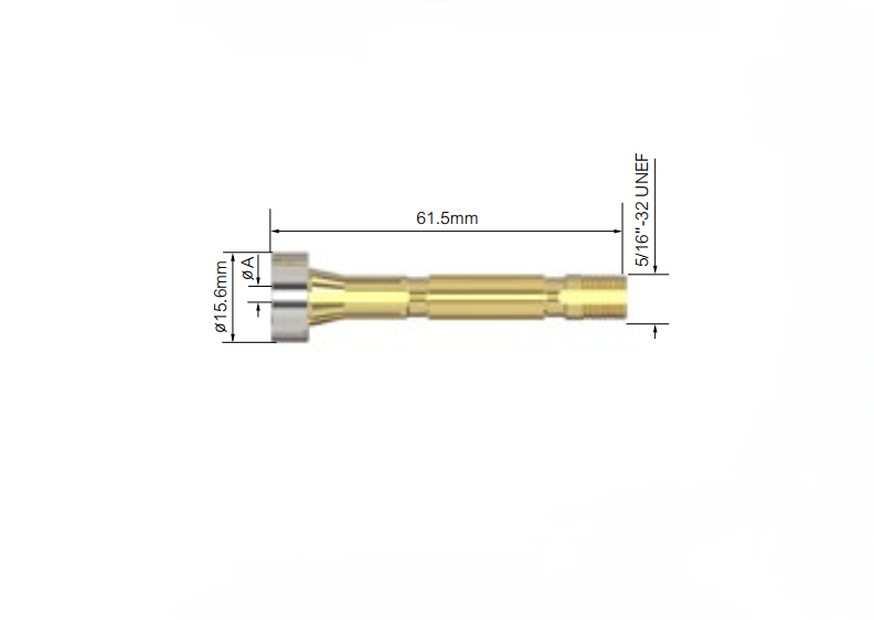 Корпус цанги з газовою лінзою ( T2GL - 1.6mm, 2.0mm, 2.4mm, 3.2mm,4.0mm ) для пальника T2FX та T3WFX серії ARC