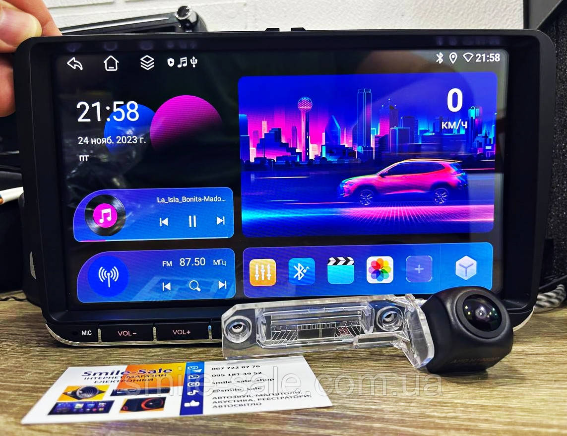 Штатна магнітола на Volkswagen Passat B6/B7/B8/Beetle CC/Tiguan/Touran Jetta/Polo/Caddy/Golf Android 10