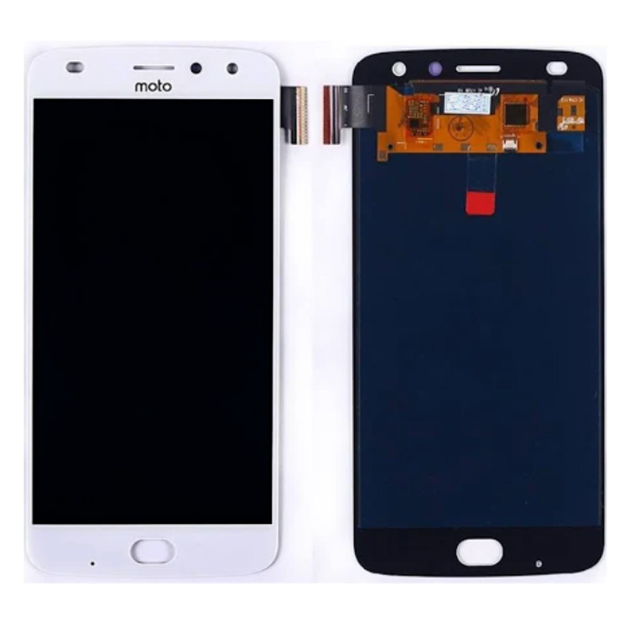 Дисплей (екран) Motorola Moto Z2 Play XT1710 з тачскріном (білий OLED), фото 1