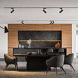 Трековий світлодіодний світильник Feron AL140  20W чорний, фото 3