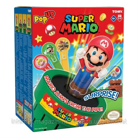 Настільна гра Tomy Games Маріо в трубі
