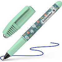 Ручка ролер Schneider Zippi чорнильний, м'ятна (морська фауна)