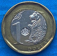 Монета Сінгапуру 1 доллар 2013 р.