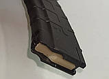 Магазин 5.45х39 на 45 патронів пластиковий РЕБРИСТИЙ чорний для РПК/АК (Україна), фото 3