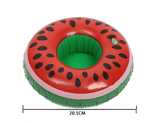 Круг плавальний фігурний для ляльки Барбі, 1 шт. кавуновий