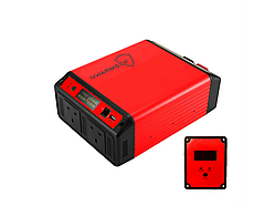 Інвертор UWarmSof 12V/220V 1,2кВт Чистий синусоїд з дистанційним керуванням