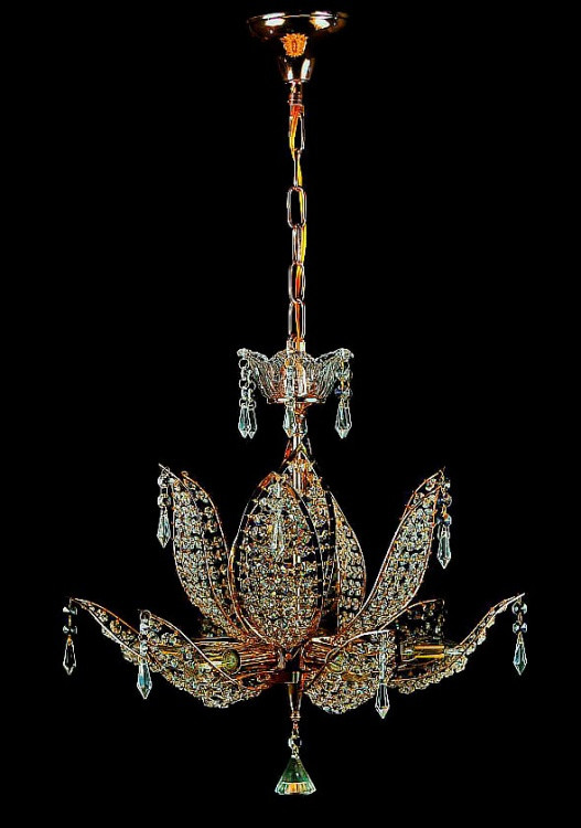 Класична люстра L8360/6 (FGD+WT), фото 1