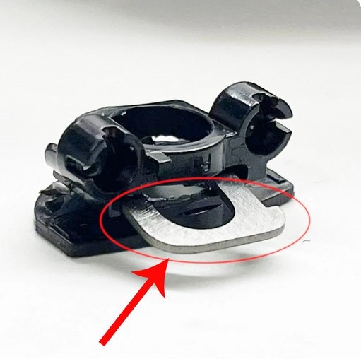 Пластиковий шарнір поворотний засувка замок деталі Hinge Swivel Latch Repair Parts For Sony Sony WH 1000XM4, фото 1