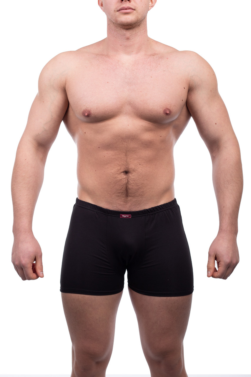 Bono чоловічі труси шорти боксери 950101 чорні 56, 95% хлопок, 5 % эластан, фото 1