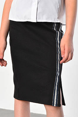 Спідниця  дитяча для дівчинки чорного кольору р.S 183077T Безкоштовна доставка