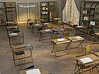 Стіл розкладний для ноутбука UNIVERSITY 720х800х550мм. Столик - парта універсальна для занять та навчання, фото 9
