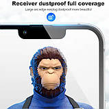 Захисне 2.5D скло Blueo Corning Gorilla Glass для Apple iPhone 14 Pro (6.1") Чорний, фото 4