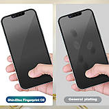 Захисне 2.5D скло Blueo Corning Gorilla Glass для Apple iPhone 14 Pro (6.1") Чорний, фото 5