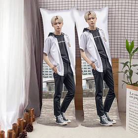 Подушка-обіймашка 3D Stray Kids 01 3750_F 16491 130х40 см yL.