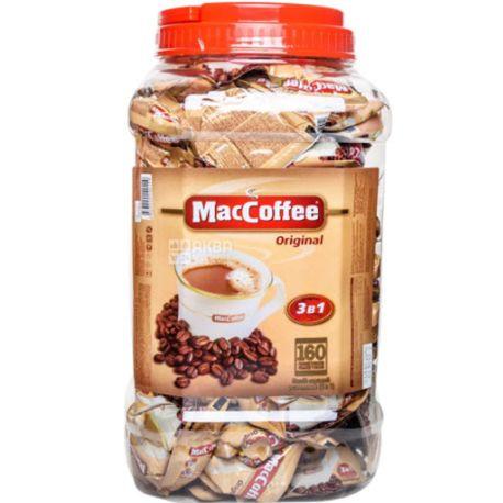 Кавовий напій MacCoffee 3 в 1 Original 160 шт. (МакКофе)