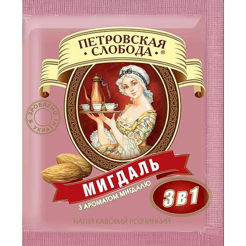 Кавовий напій 3 в 1 Петрівська Слобода з ароматом Мигдалю 25 шт.