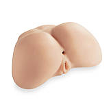 Мастурбатор-попка з двома входами SilexD Daphne Ass Masturbator, суперреалістичний, термореактивний kitty.in.ua, фото 2