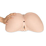 Мастурбатор-попка з двома входами SilexD Daphne Ass Masturbator, суперреалістичний, термореактивний kitty.in.ua, фото 4