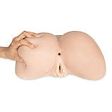 Мастурбатор-попка з двома входами SilexD Daphne Ass Masturbator, суперреалістичний, термореактивний kitty.in.ua, фото 5