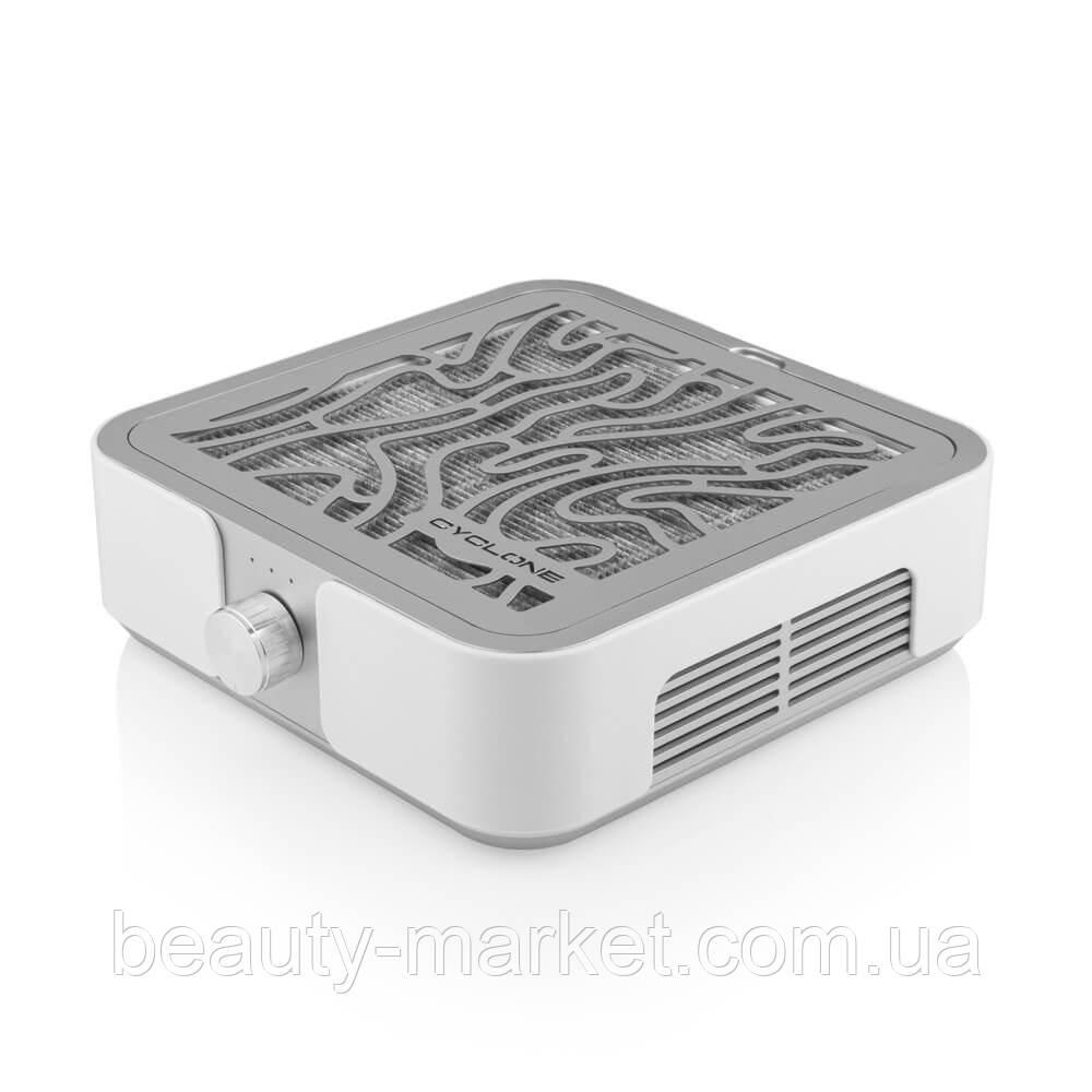 Витяжка з НЕРА-фільтром Cyclone X2 Silver 72W для манікюру та педикюру