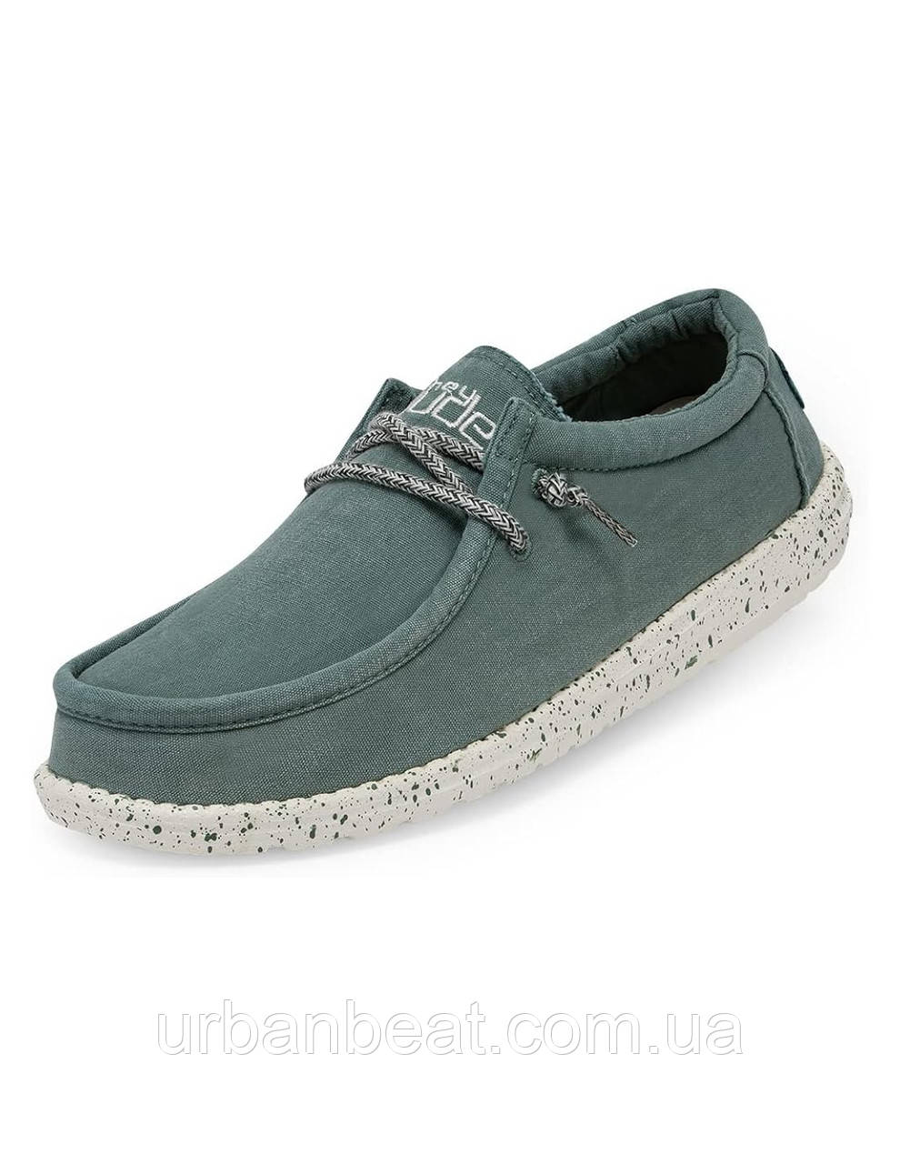 Літні чоловічі топсайдери Hey Dude Wally Washed Teal 111528303 Оригінал, фото 1