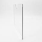 Інформаційна кишеня для стендів формату А5 (148х210мм), буклетниця на один аркуш з ПЕТ, фото 2