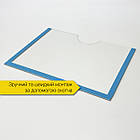 Інформаційна кишеня для стендів формату А5 (148х210мм), буклетниця на один аркуш з ПЕТ, фото 4