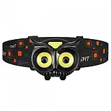 Налобний ліхтарик Police PL-019 COB 3xAAA Black (7_00716), фото 2