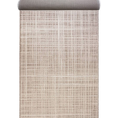 1м Доріжка без ворсу бежева абстракція на гумовій основі, не ковзає Flex 19171/111, фото 1