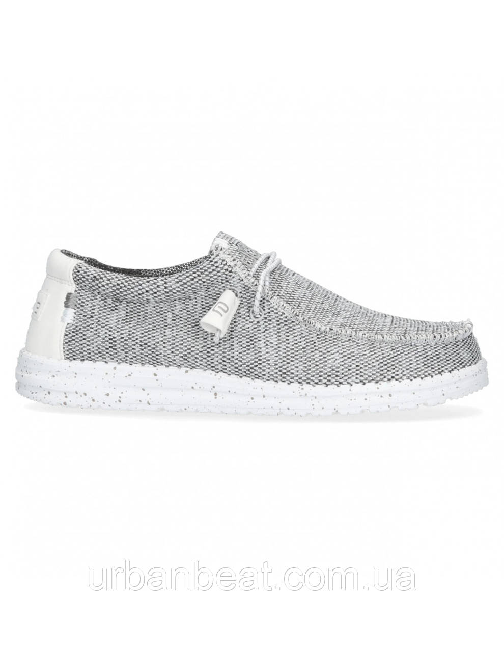Літні чоловічі топсайдери Hey Dude Wally Sox Bright White Оригінал, фото 1
