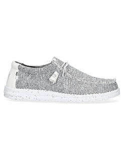 Літні чоловічі топсайдери Hey Dude Wally Sox Bright White Оригінал