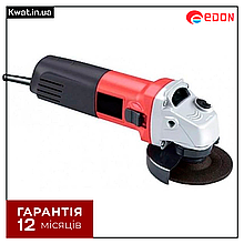 Болгарка 1100 Вт Кутошліфувальна машина Edon KW AG125-HL1002 0-11000 об хв Диск 125 мм