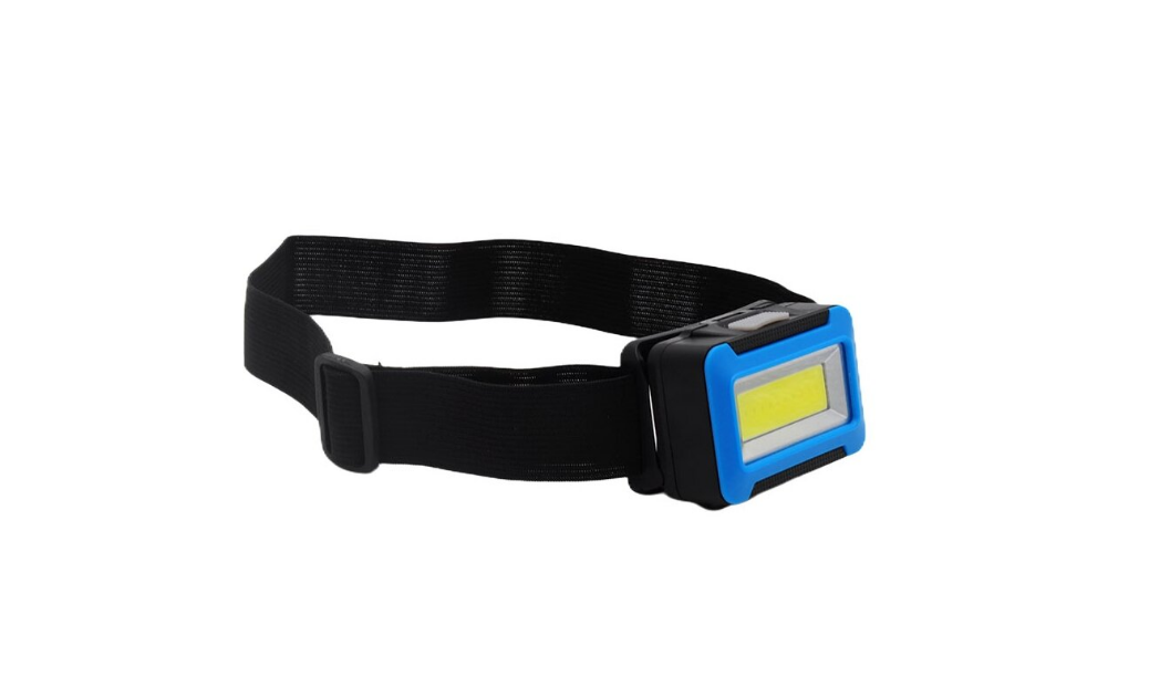 Налобний ліхтарик Police PL-017 COB 3xAAA Blue (7_00718), фото 1