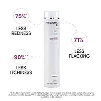 Шампунь заспокійливий для чутливої шкіри голови Medavita VELOUR Shampoo Lenitivo, фото 5