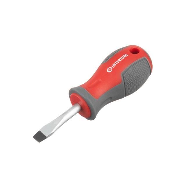 Викрутка шліцьова SL6.0*38 мм, Cr-V INTERTOOL VT-3309, фото 1